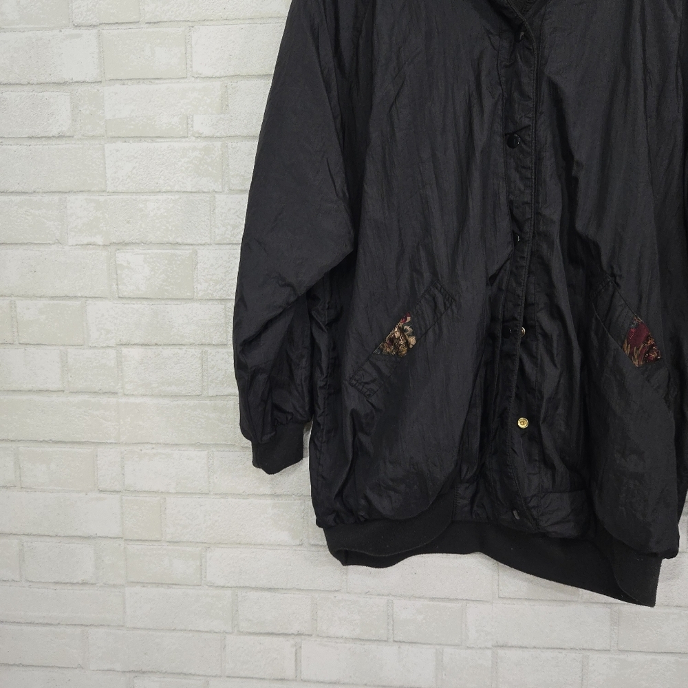 Basic Editions Vintage Black Jacket - image 2